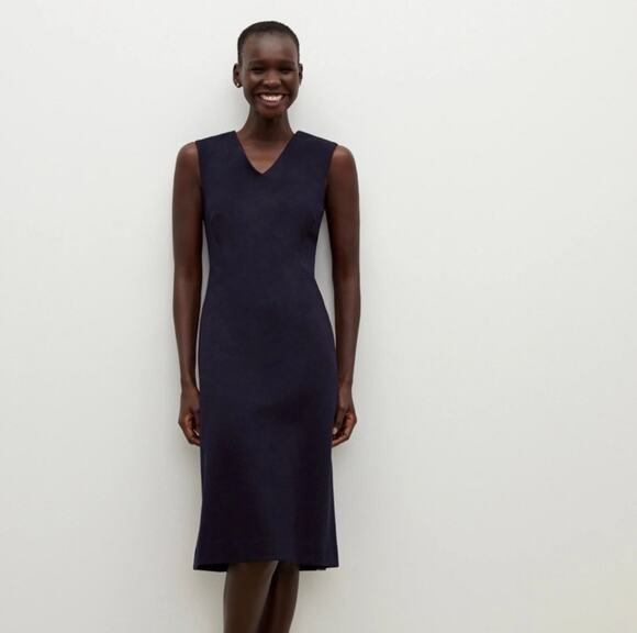 MM. LaFleur Dresses & Skirts - MM Lafluer Evelyn Dress Galaxy Blue Women’s 8 NWT Sheath Professional
